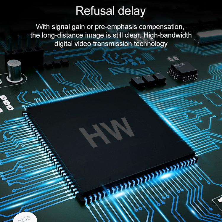 1 x 8 Full HD 1080P HDMI Verteiler mit Schalter, unterstützt 3D & 4K x 2K
