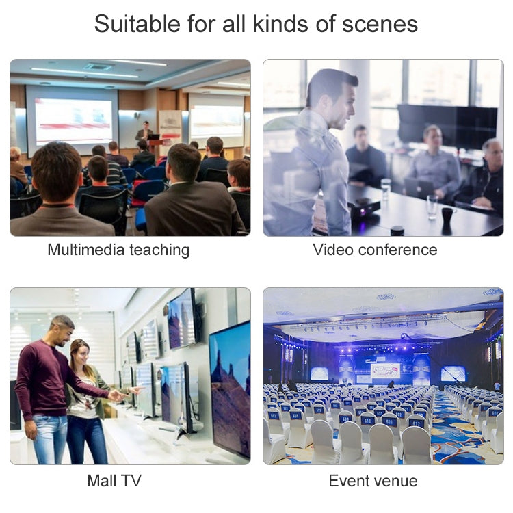 1 x 8 Full HD 1080P HDMI Verteiler mit Schalter, unterstützt 3D & 4K x 2K