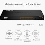 1 x 8 Full HD 1080P HDMI Verteiler mit Schalter, unterstützt 3D & 4K x 2K