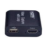 USB 2.0 auf HDMI 4K HD Video-Capture mit Loop-Ausgang
