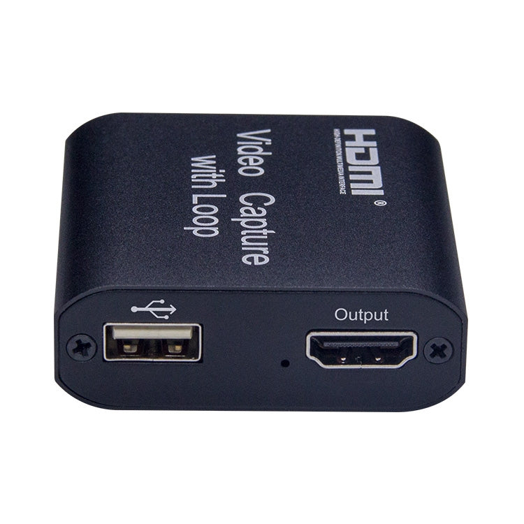 USB 2.0 auf HDMI 4K HD Video-Capture mit Loop-Ausgang