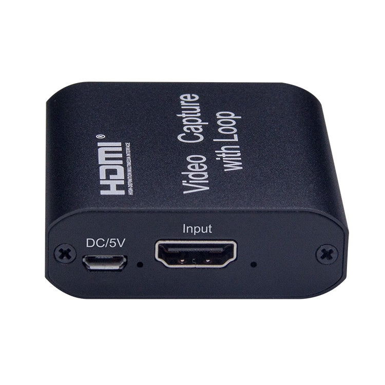 USB 2.0 auf HDMI 4K HD Video-Capture mit Loop-Ausgang