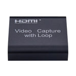 USB 2.0 auf HDMI 4K HD Video-Capture mit Loop-Ausgang