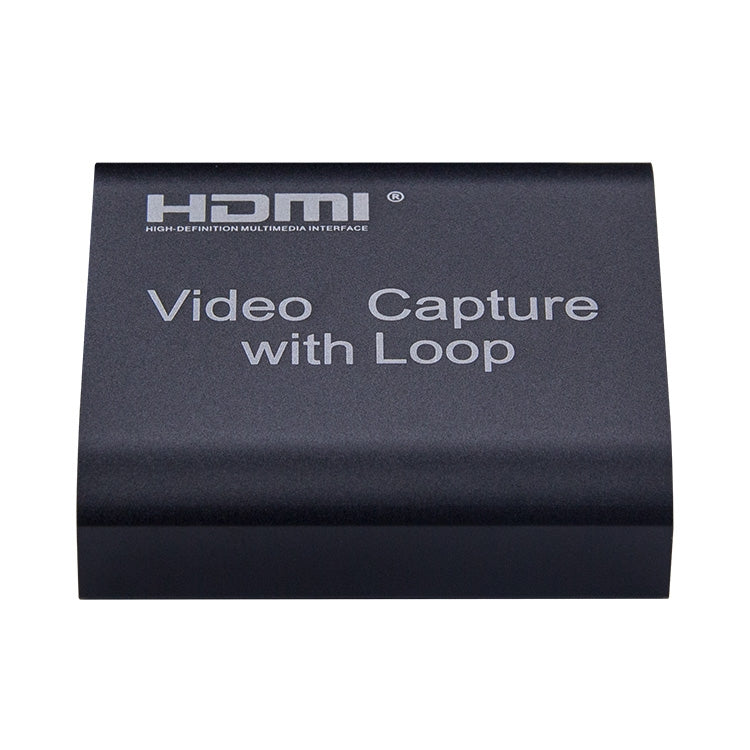 USB 2.0 auf HDMI 4K HD Video-Capture mit Loop-Ausgang
