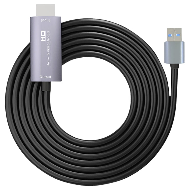 Z36 HDMI-Stecker auf USB-Stecker HD Video Capture Card, Kabellänge: 2m, HDMI zu USB