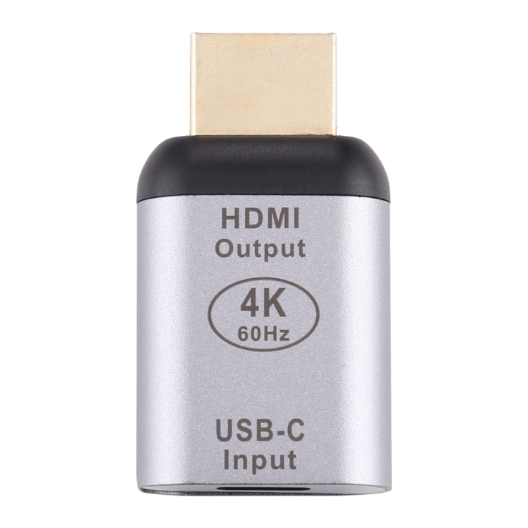 Type-C / USB-C Buchse zu HDMI Stecker Aluminiumlegierung Adapter, Type-C Buchse zu HDMI Stecker