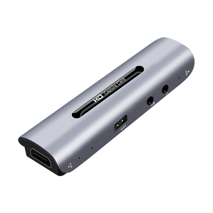 Z35 HDMI-Buchse + Mikrofon zu HDMI-Buchse + Audio + USB HD Video & Audio Capture Card mit Loop, Z35