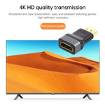 Vergoldeter HDMI-Adapter HDMI Buchse zu HDMI Stecker, HDMI Buchse zu HDMI Stecker
