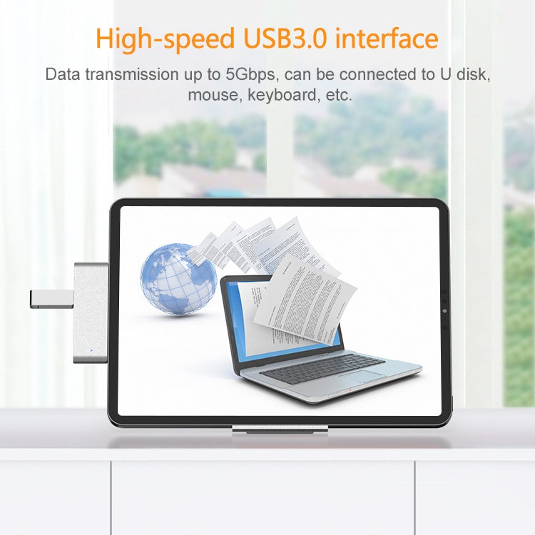 HW-TC29 4-in-1 Typ-C / USB-C Multifunktionaler Erweiterungs-HUB Adapter iPad Pro Hub
