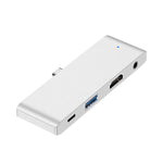 HW-TC29 4-in-1 Typ-C / USB-C Multifunktionaler Erweiterungs-HUB Adapter iPad Pro Hub