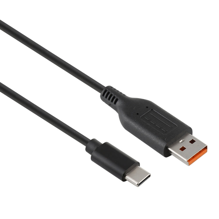 Yoga 3 Schnittstelle zu Typ-C / USB-C Stecker Stromadapter Ladekabel für Lenovo Yoga 3, Länge: ca. 1,8 m