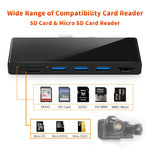 ROCKETEK SK-S5H 3 x USB 3.0 + HDMI + SD / TF Kartenleser HUB 4K HDMI Adapter, SK-S5H