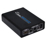 HDMI zu Composite / AV S-Video Konverter RCA CVBS/L/R Video Konverter Adapter, EU-Stecker, HDMI zu AV + S-Video