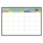 Magnetischer Monatsplaner, Kühlschrankmagnet, PET magnetisches Soft-Whiteboard, Größe: 29,7 cm x 42 cm, Monatsplan