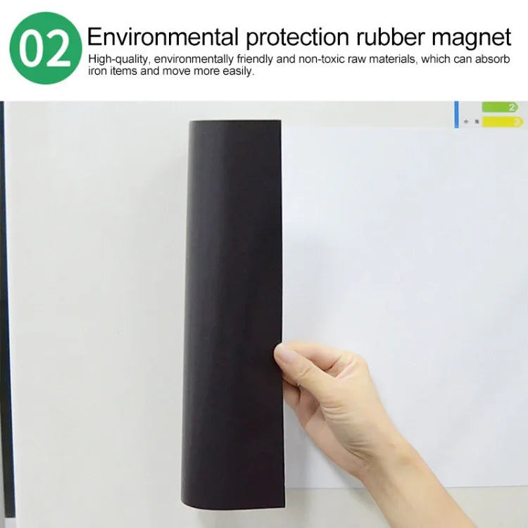 A3 PET magnetische weiche Whiteboard-Nachrichtentafel Kühlschrankmagnet, Größe: 29,7 cm x 42 cm, A3