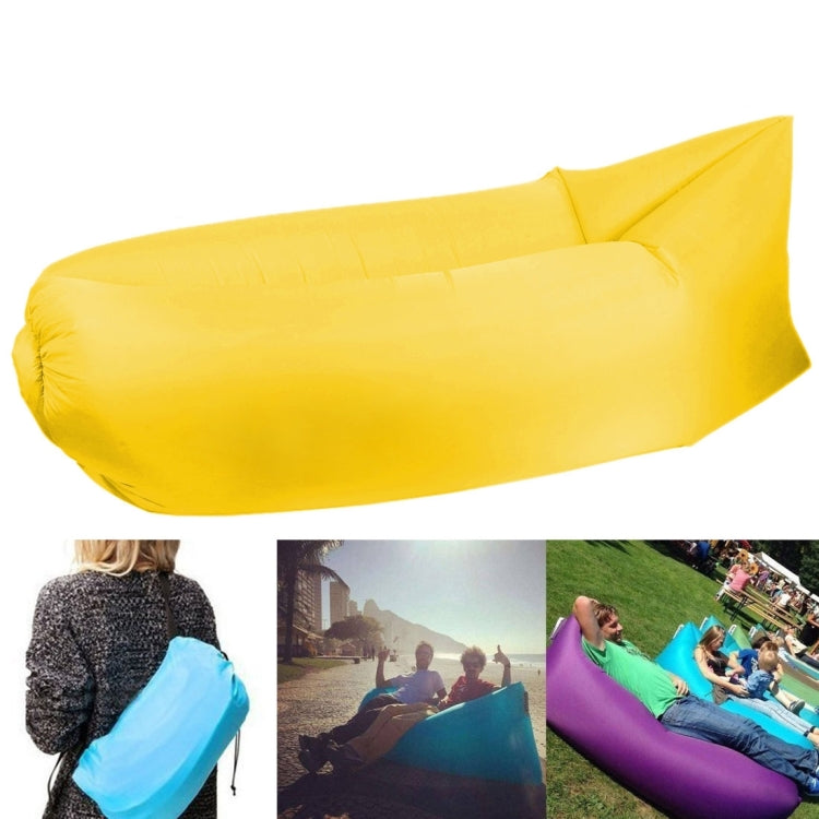 Aufblasbare Lounger Polyestergewebe Kompressions-Luftsack Sofa für Strand / Reisen / Gastgewerbe / Angeln, Größe: 185cm x 75cm x 50cm, Normale Qualität