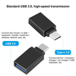 HAWEEL USB-C / Typ-C Stecker auf USB 3.0 Buchse OTG Datenübertragungsadapter