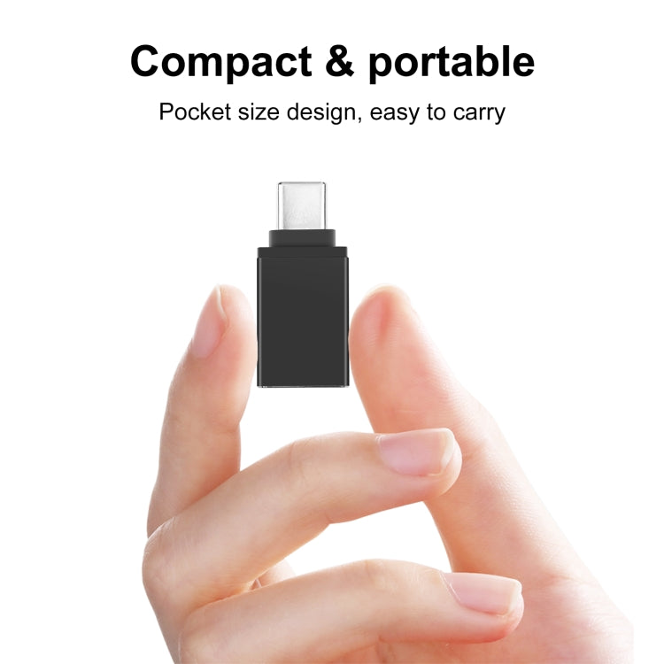 HAWEEL USB-C / Typ-C Stecker auf USB 3.0 Buchse OTG Datenübertragungsadapter