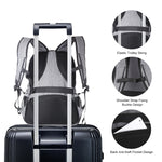 HAWEEL 14W faltbarer abnehmbarer Solarstrom Outdoor tragbarer Canvas Doppel-Schulter Laptop-Rucksack, USB Ausgang: 5V 2.1A Max