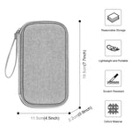 HAWEEL Elektronik Organizer Aufbewahrungstasche für Handys, Powerbank, Kabel, Maus, Kopfhörer, Digitaler Organizer, Größe: S, Digitaler Organizer