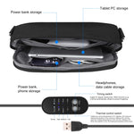 HAWEEL Messenger Schultertasche klein Digital Tablet Handy Wärmetasche mit Handwärmer