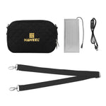 HAWEEL Messenger Schultertasche klein Digital Tablet Handy Wärmetasche mit Handwärmer