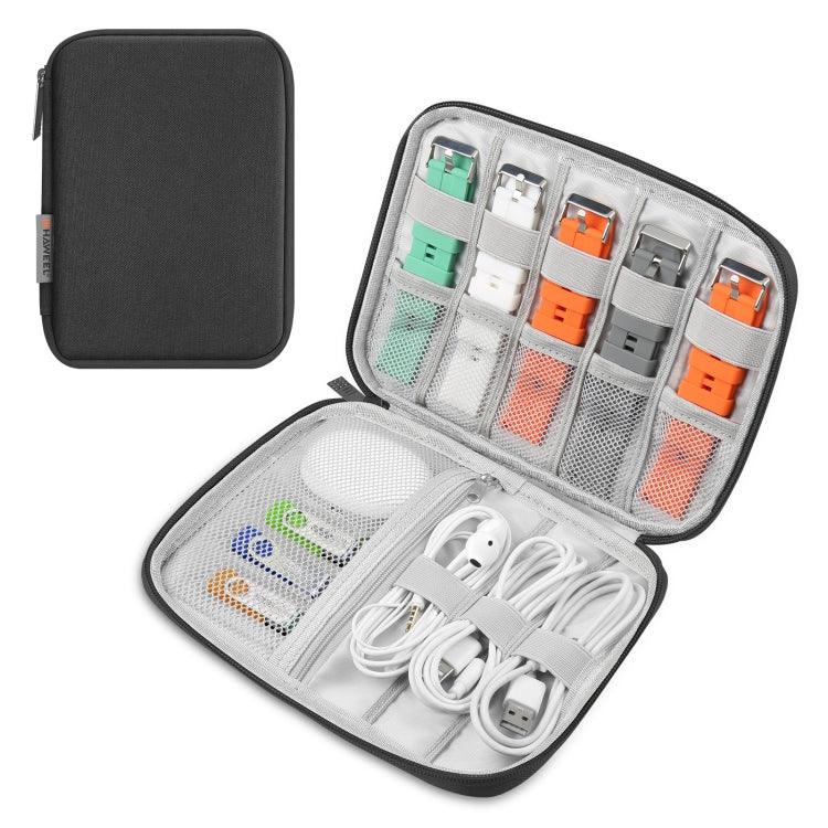 HAWEEL Aufbewahrungsbox für Uhrenarmbänder, Kopfhörer, USB-Stick und digitale Kabel, Größe: M