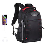 HAWEEL faltbarer abnehmbarer Outdoor tragbarer Doppel-Schulter Laptop-Rucksack