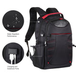 HAWEEL faltbarer abnehmbarer Outdoor tragbarer Doppel-Schulter Laptop-Rucksack