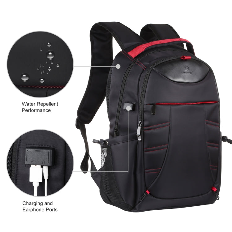 HAWEEL faltbarer abnehmbarer Outdoor tragbarer Doppel-Schulter Laptop-Rucksack