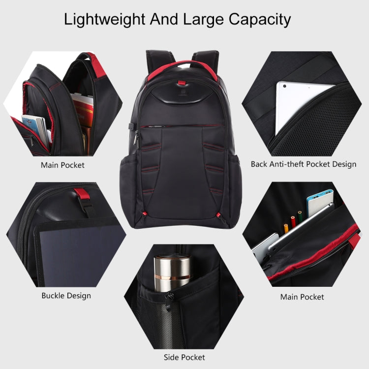 HAWEEL faltbarer abnehmbarer Outdoor tragbarer Doppel-Schulter Laptop-Rucksack