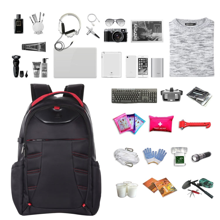 HAWEEL faltbarer abnehmbarer Outdoor tragbarer Doppel-Schulter Laptop-Rucksack