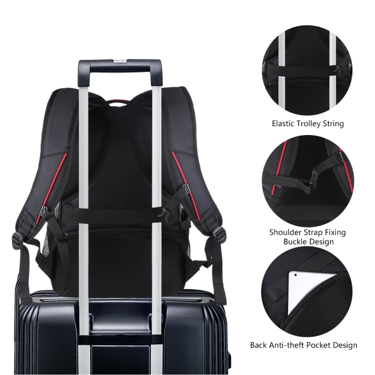 HAWEEL faltbarer abnehmbarer Outdoor tragbarer Doppel-Schulter Laptop-Rucksack