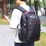 HAWEEL faltbarer abnehmbarer Outdoor tragbarer Doppel-Schulter Laptop-Rucksack