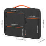 HAWEEL 13,0 Zoll Hülle mit Reißverschluss Aktentasche Laptop-Tasche für Macbook, Samsung, Lenovo Thinkpad, Sony, DELL Alienware, CHUWI, ASUS, HP, 13 bis 13,5 Zoll Laptops, 13,0-13,5 Zoll