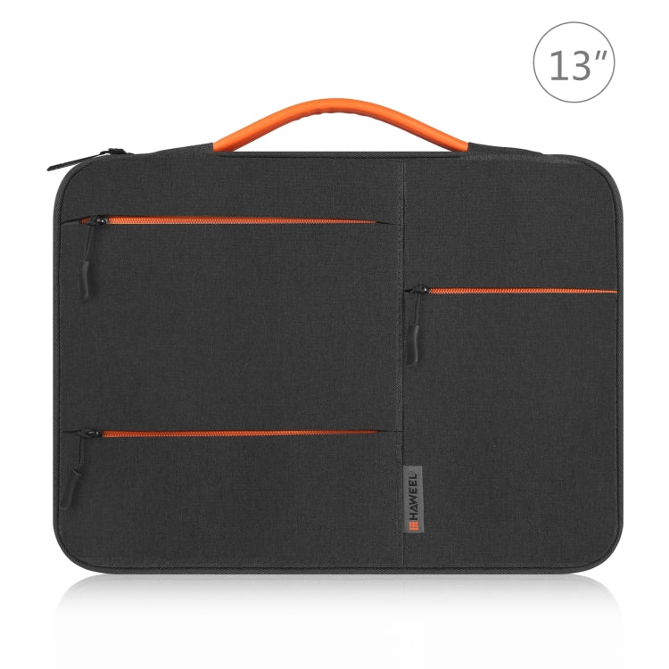 HAWEEL 13,0 Zoll Hülle mit Reißverschluss Aktentasche Laptop-Tasche für Macbook, Samsung, Lenovo Thinkpad, Sony, DELL Alienware, CHUWI, ASUS, HP, 13 bis 13,5 Zoll Laptops, 13,0-13,5 Zoll