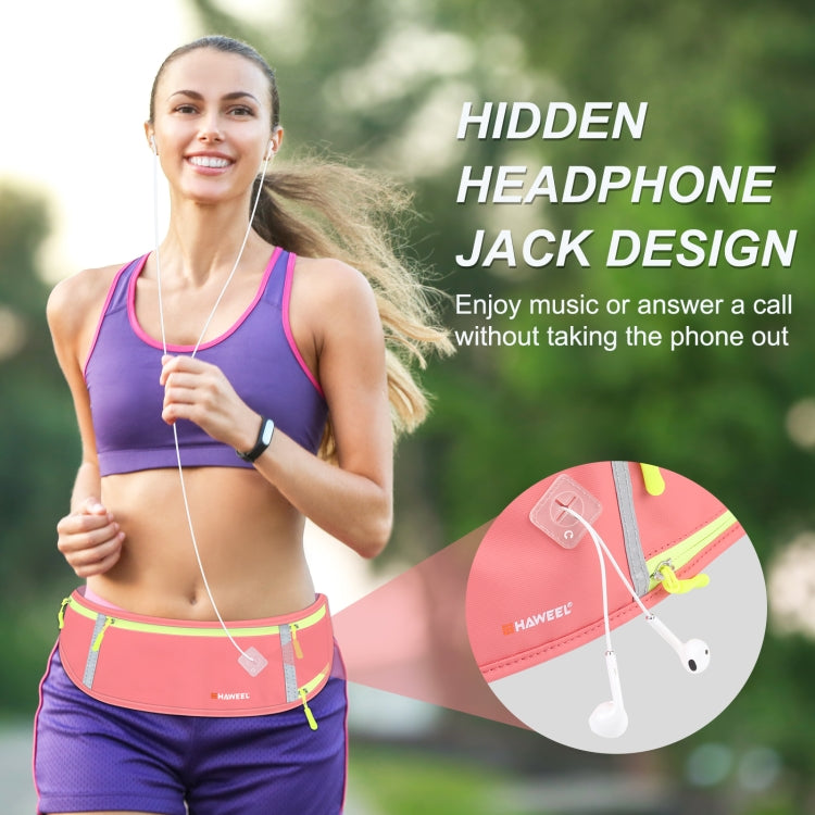 HAWEEL Laufgürtel Hüfttasche Sport Wasserdichte Bauchtasche für Handy, Bauchtasche für Handy