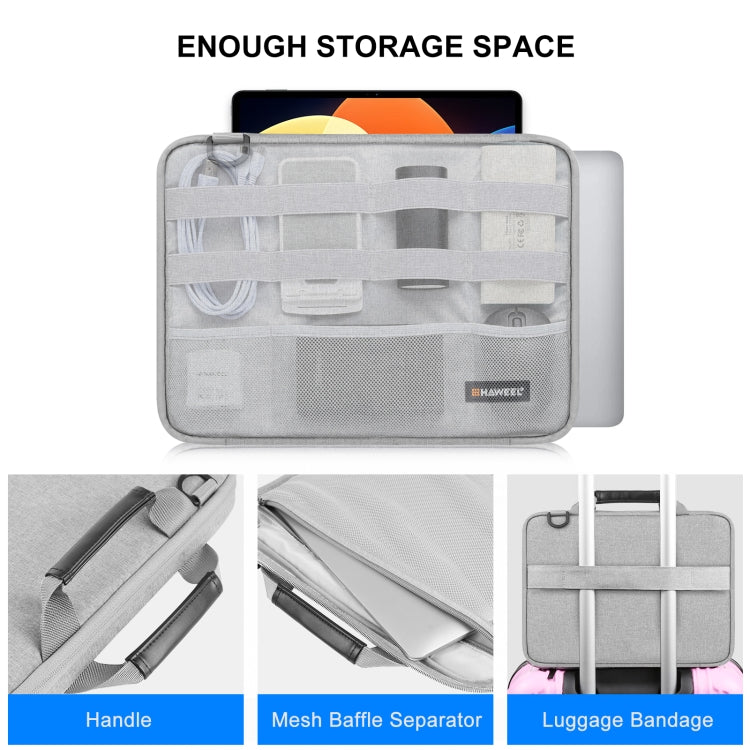 HAWEEL 15,0 bis 16,0 Zoll Aktentasche Umhängetasche Laptop-Tasche für Macbook, Lenovo Thinkpad, ASUS, HP, 15,0 bis 16,0 Zoll