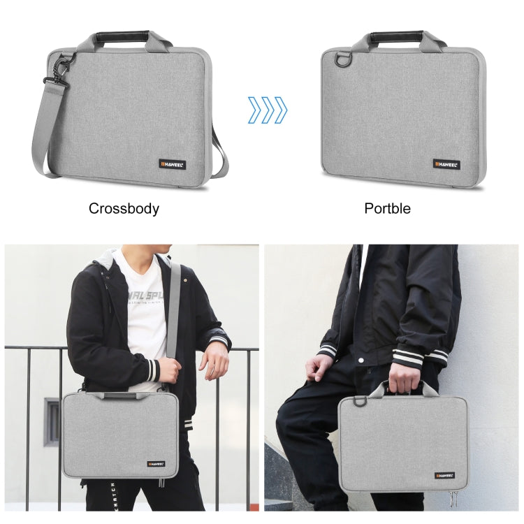 HAWEEL 15,0 bis 16,0 Zoll Aktentasche Umhängetasche Laptop-Tasche für Macbook, Lenovo Thinkpad, ASUS, HP, 15,0 bis 16,0 Zoll