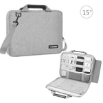 HAWEEL 15,0 bis 16,0 Zoll Aktentasche Umhängetasche Laptop-Tasche für Macbook, Lenovo Thinkpad, ASUS, HP, 15,0 bis 16,0 Zoll