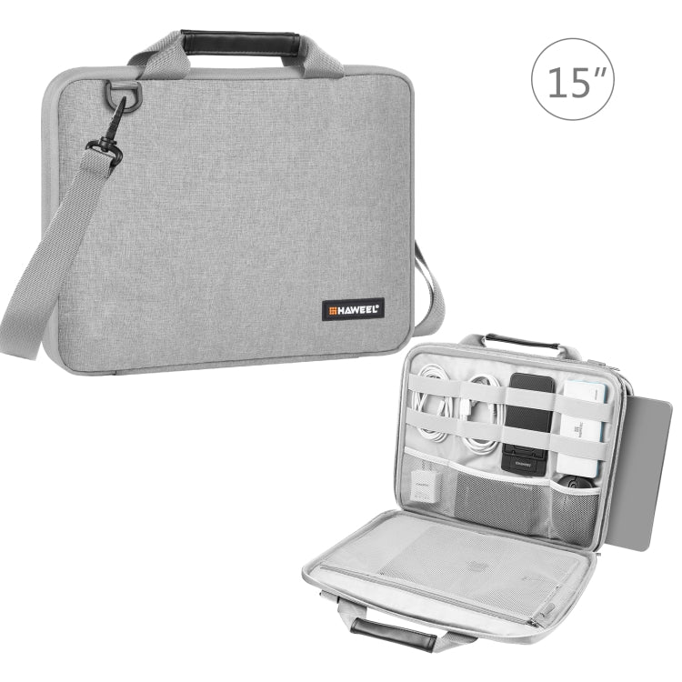 HAWEEL 15,0 bis 16,0 Zoll Aktentasche Umhängetasche Laptop-Tasche für Macbook, Lenovo Thinkpad, ASUS, HP, 15,0 bis 16,0 Zoll