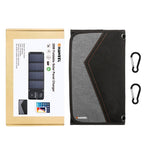 HAWEEL 28W faltbares Solarpanel-Ladegerät mit 5V 3A Max Dual-USB-Anschlüssen, 28W Panel(B)