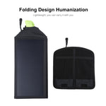 HAWEEL 28W faltbares Solar-Ladegerät für Regenschirm-Top mit 5V 3A maximal, Dual-USB-Anschlüssen, unterstützt QC3.0 / FCP / SCP / AFC / SFCP Protokoll