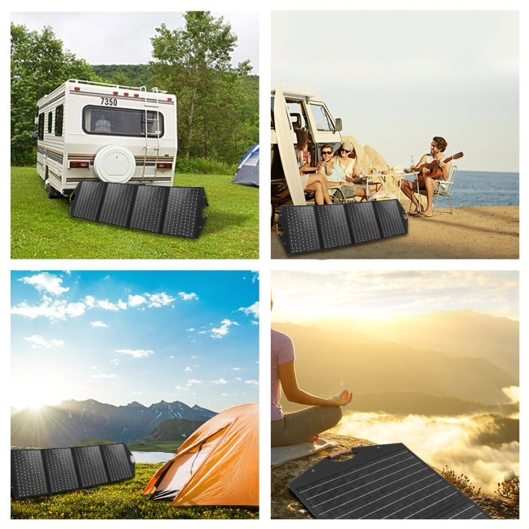 HAWEEL 100W faltbares Solarpanel-Ladegerät Reisetasche, 100W