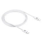 HAWEEL 25W 3A USB-C / Typ-C zu 8 Pin PD Schnellladekabel für iPhone, iPad, Kabellänge: 1m, Typ-C zu 8 Pin 1m