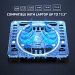 Gaming RGB Laptop-Kühler Schreibtischständer