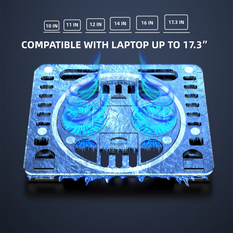 Gaming RGB Laptop-Kühler Schreibtischständer