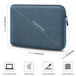 HAWEEL 15 Zoll Laptop-Hülle mit Reißverschluss Aktentasche für 14-15 Zoll Laptop, Für 14-15 Zoll Laptop
