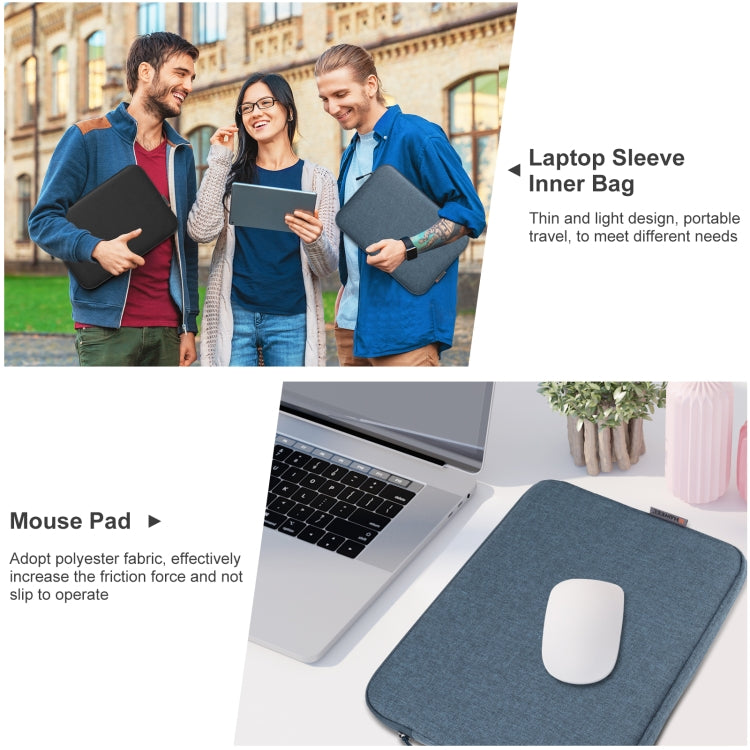 HAWEEL 15 Zoll Laptop-Hülle mit Reißverschluss Aktentasche für 14-15 Zoll Laptop, Für 14-15 Zoll Laptop
