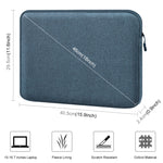 HAWEEL 16 Zoll Laptop-Hülle mit Reißverschluss Aktentasche für 15-16,7 Zoll Laptop, Für 15-16,7 Zoll Laptop